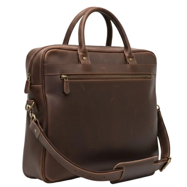 Leather Messenger Bag - SAINT STAG