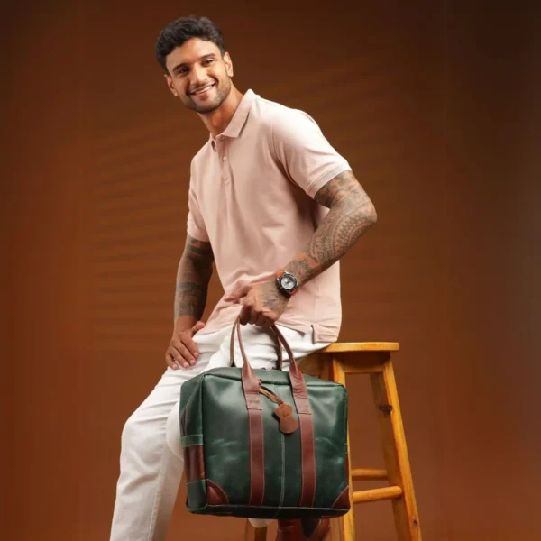 Leather Messenger Bag - SAINT STAG