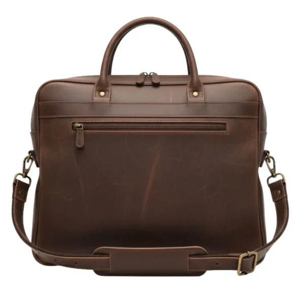 Leather Messenger Bag - SAINT STAG