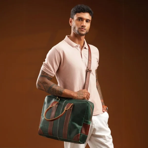 Leather Messenger Bag - SAINT STAG