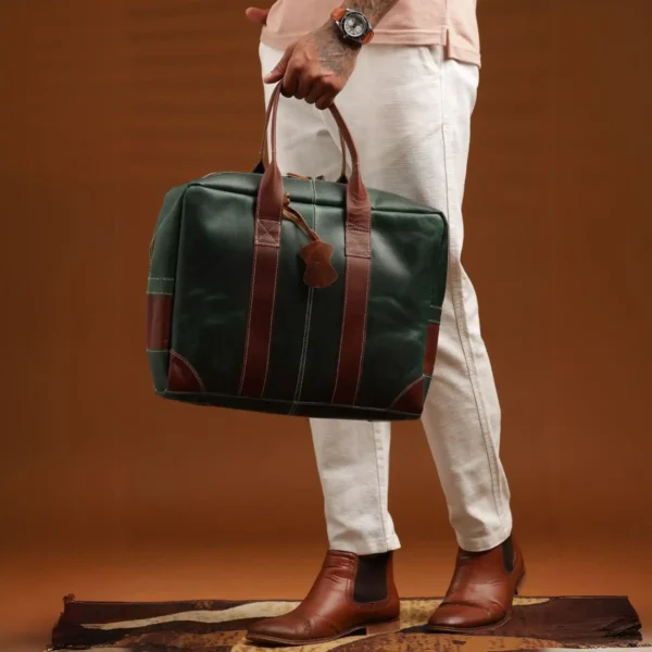 Leather Messenger Bag - SAINT STAG