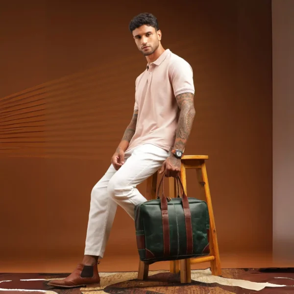 Leather Messenger Bag - SAINT STAG