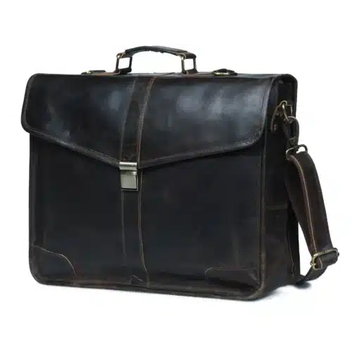 Leather Messenger Bag - SAINT STAG