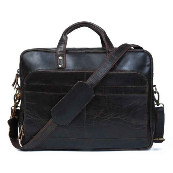 Leather Messenger Bag - SAINT STAG