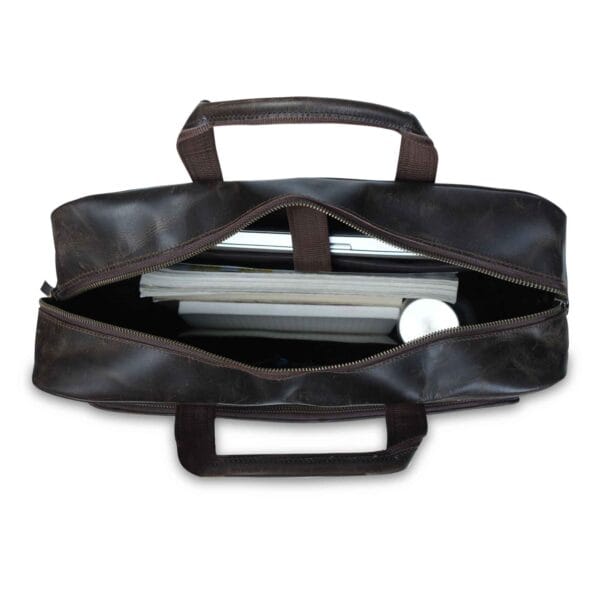 Leather Messenger Bag - SAINT STAG