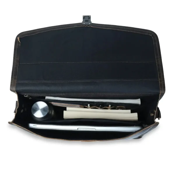 Leather Messenger Bag - SAINT STAG