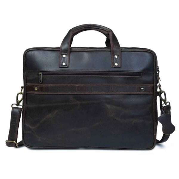 Leather Messenger Bag - SAINT STAG