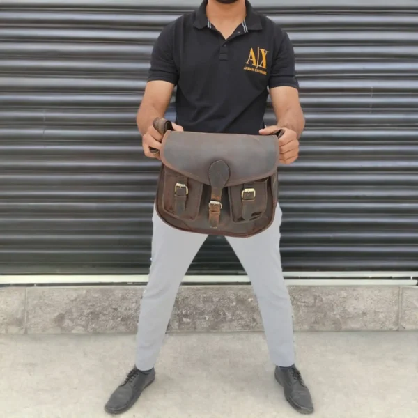 Leather Sling Bag - SAINT STAG