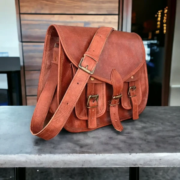 Leather Sling Bag - SAINT STAG
