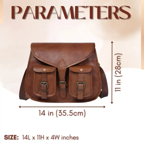 Leather Sling Bag - SAINT STAG