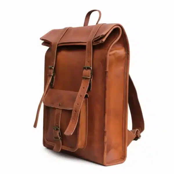 Leather backpack - Saint Stag (1)