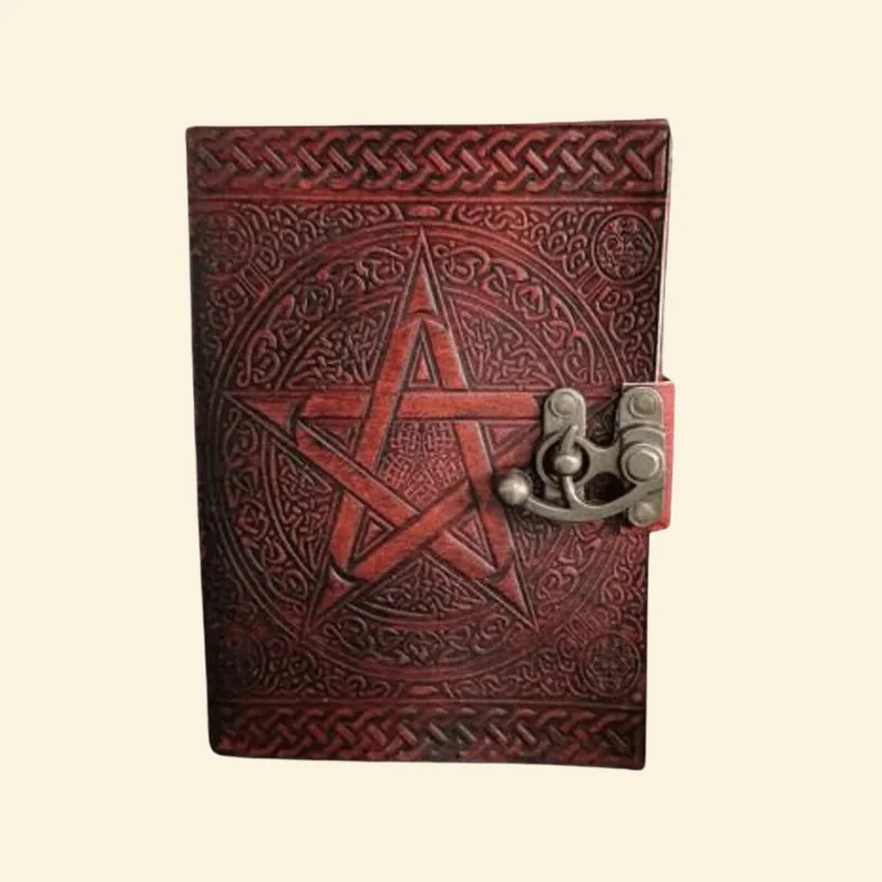 Midnight Star Leather Diary