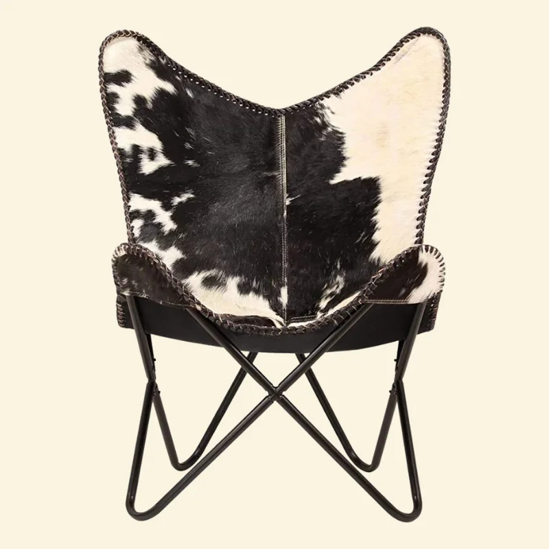 Sundaze Relaxation Indian Butterfly Chair With Black Stand