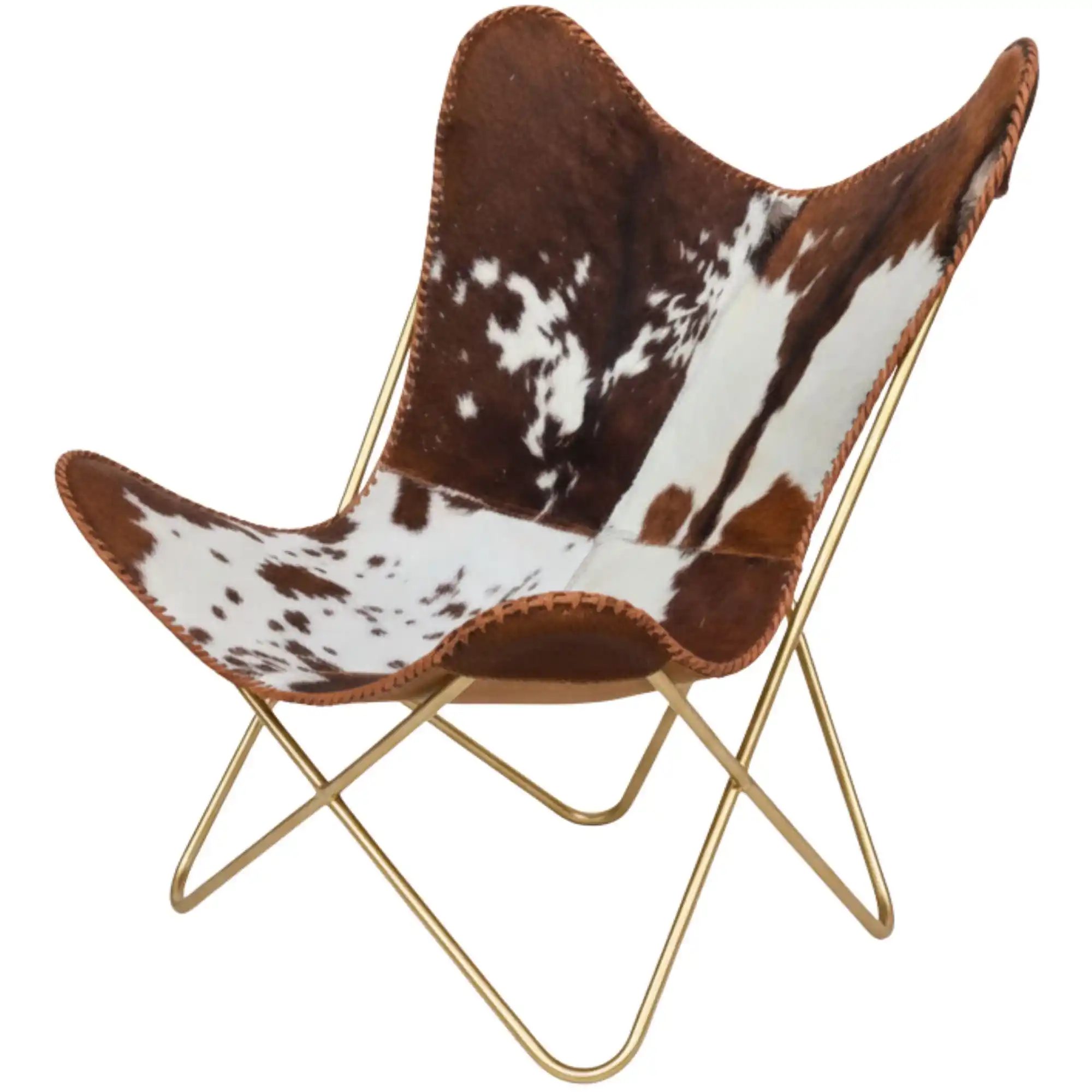 Leather Butterfly Chair - SAINT STAG