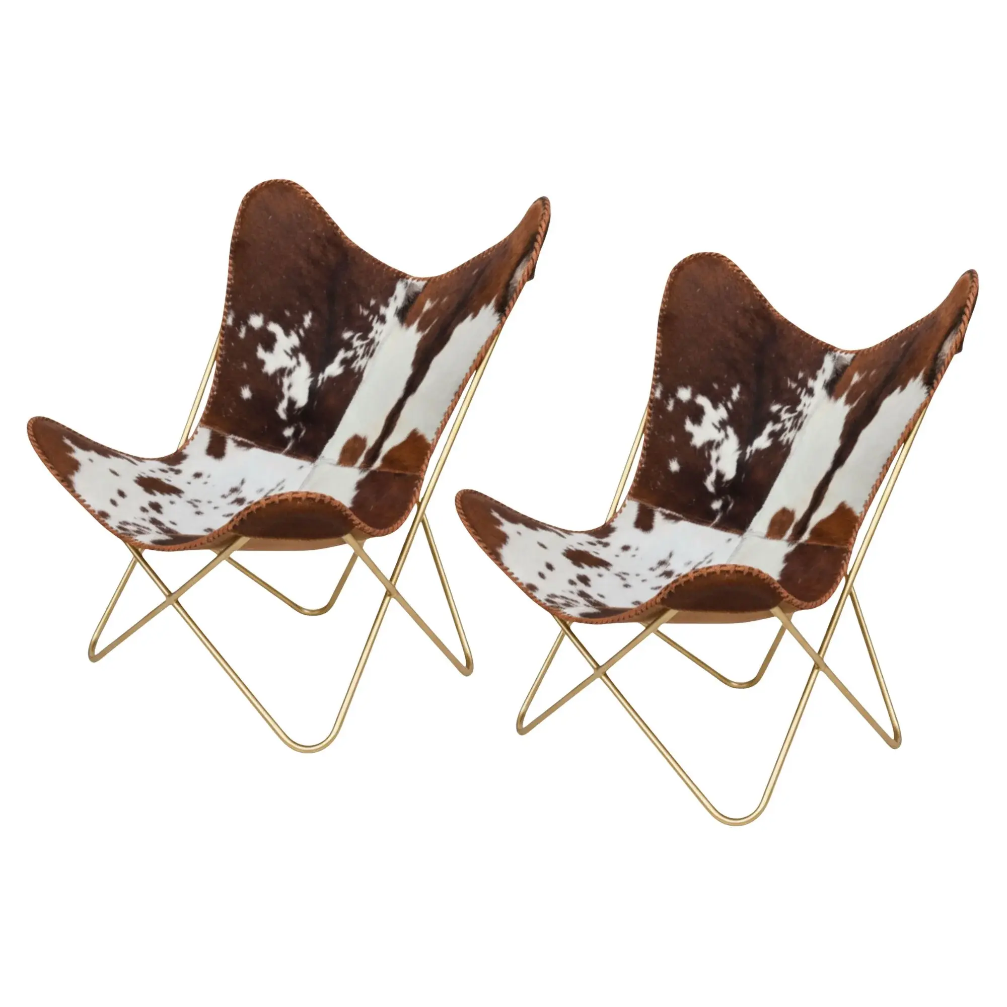 Leather Butterfly Chair - SAINT STAG