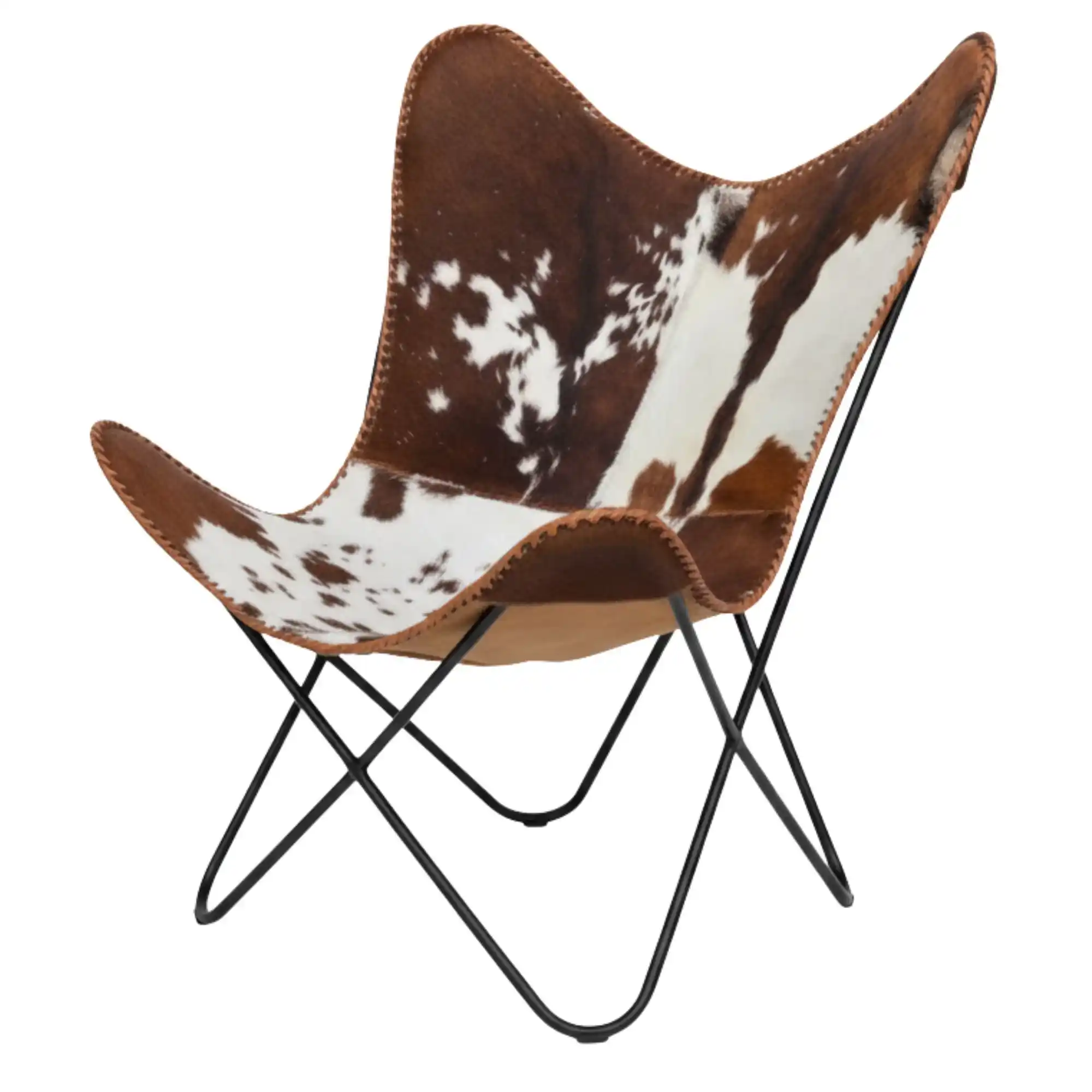 Leather Butterfly Chair - SAINT STAG