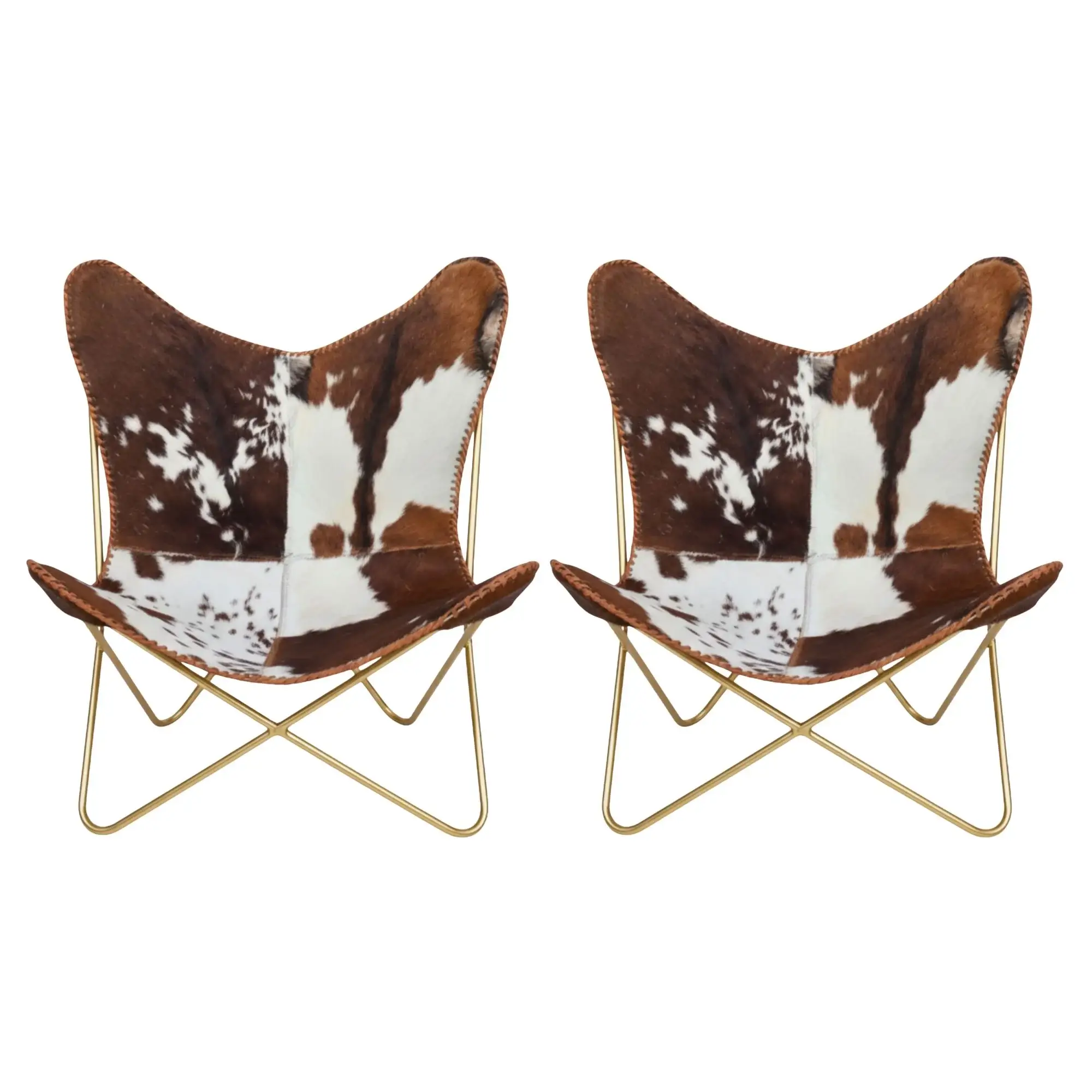 Leather Butterfly Chair - SAINT STAG