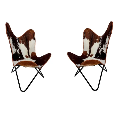 Leather Butterfly Chair - SAINT STAG