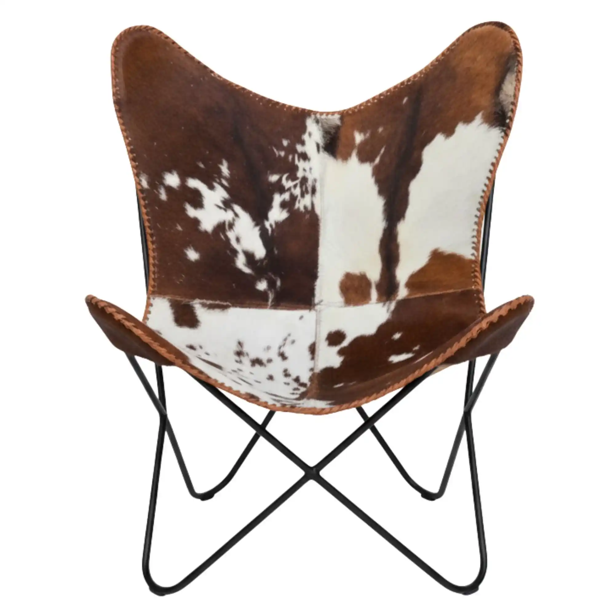 Leather Butterfly Chair - SAINT STAG