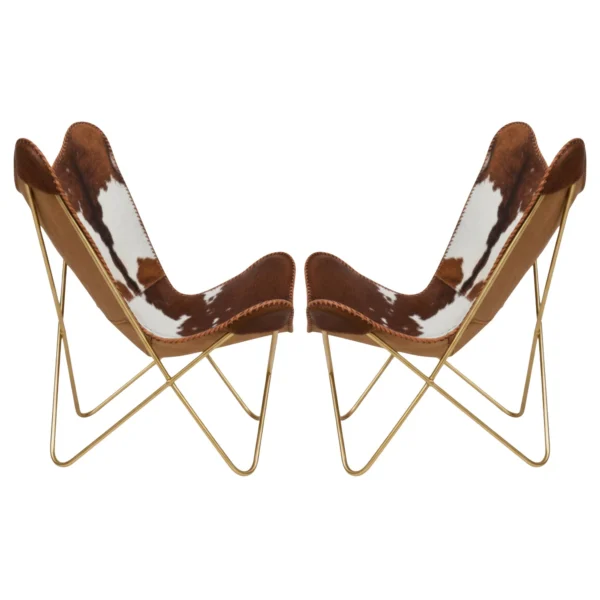 Leather Butterfly Chair - SAINT STAG