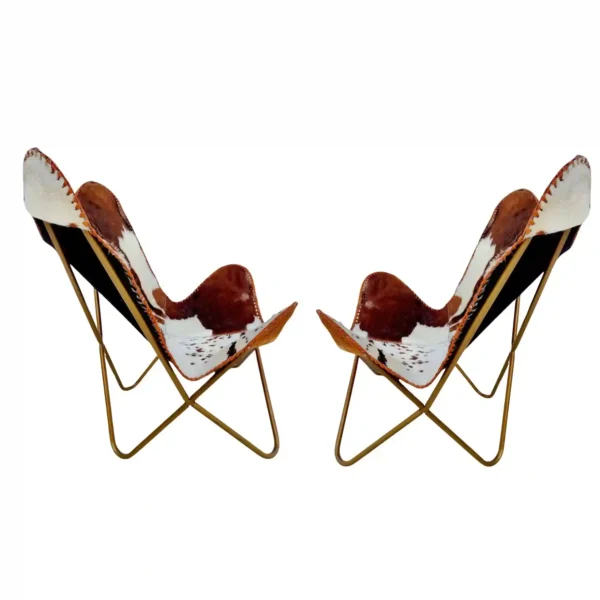 Leather Butterfly Chair - SAINT STAG