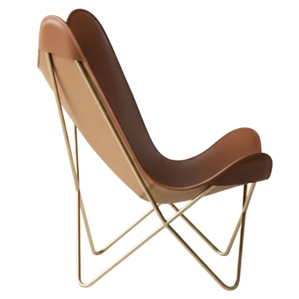 Leather Butterfly Chair - SAINT STAG