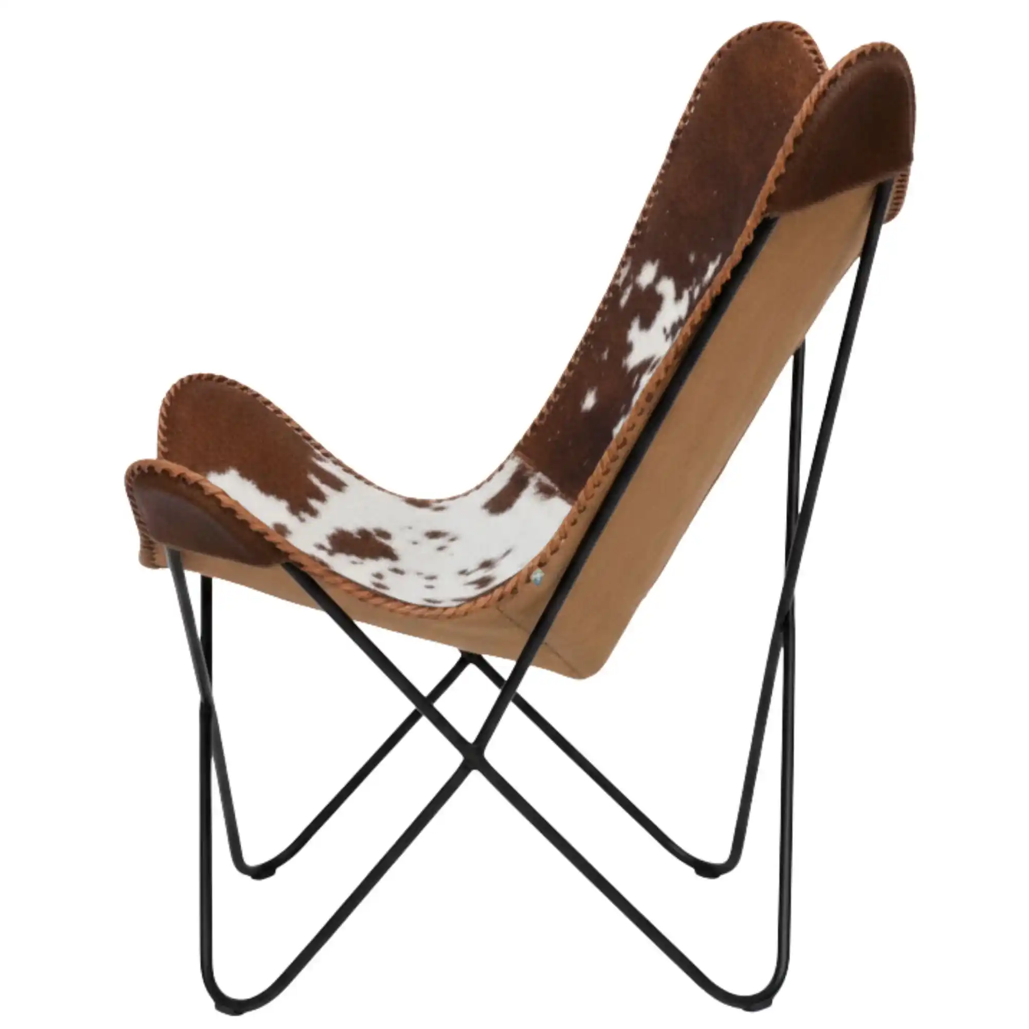 Leather Butterfly Chair - SAINT STAG