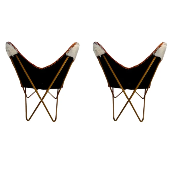 Leather Butterfly Chair - SAINT STAG