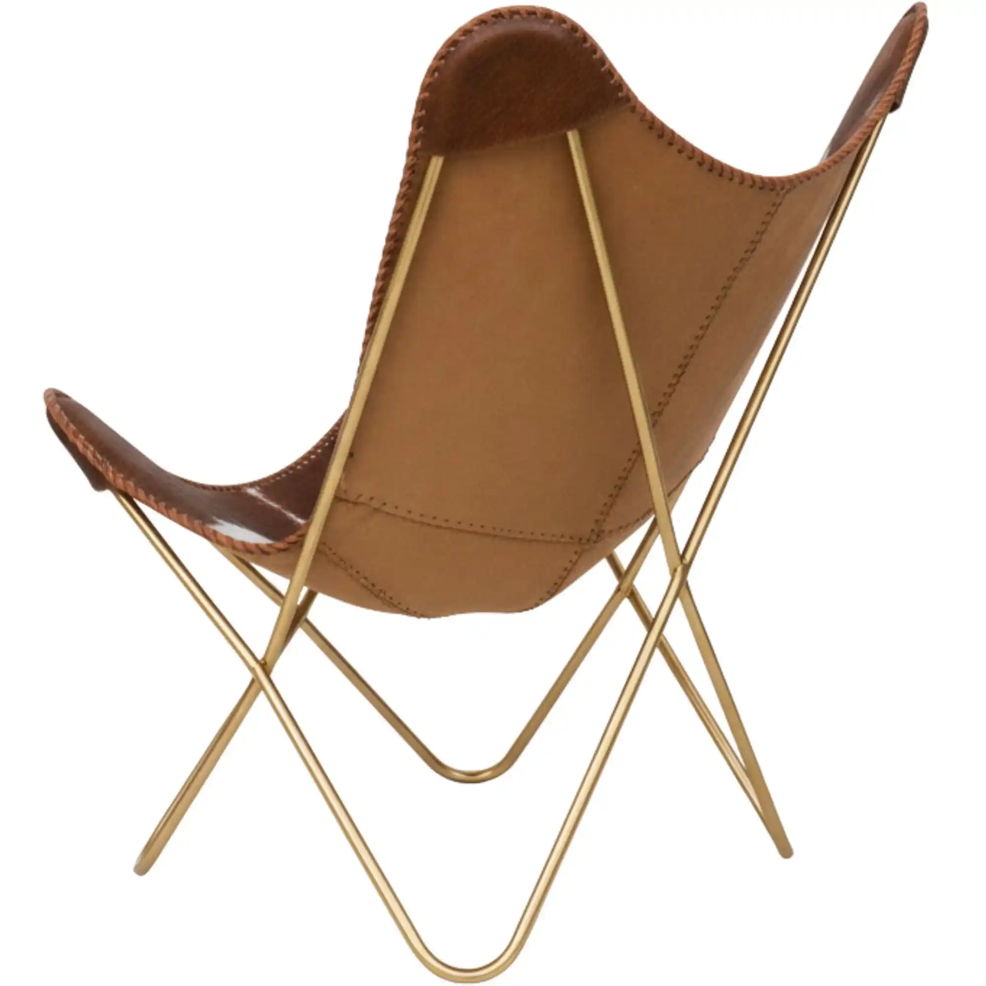 Leather Butterfly Chair - SAINT STAG