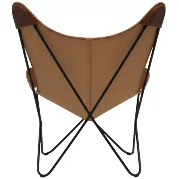 Leather Butterfly Chair - SAINT STAG