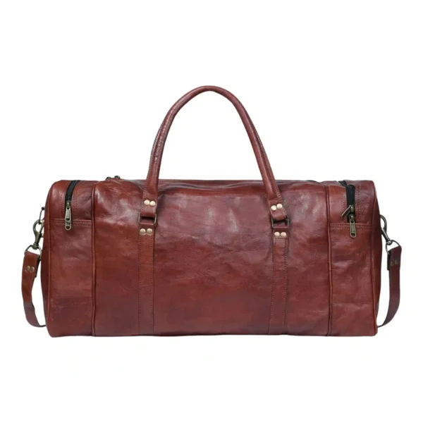 Leather Duffle Bag - SAINT STAG
