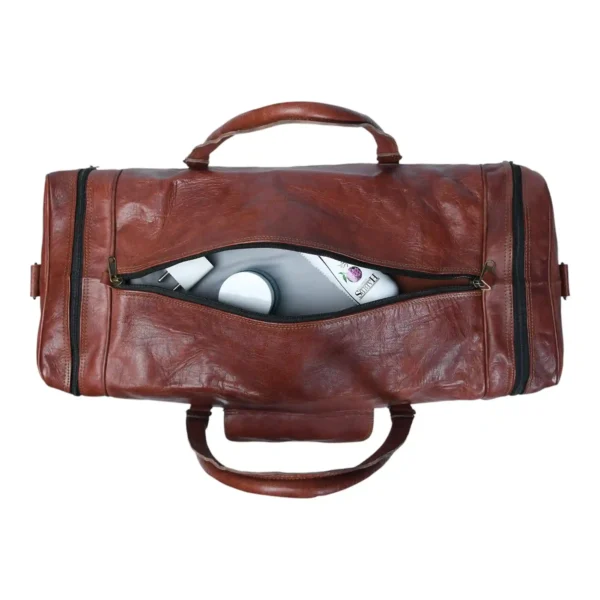 Leather Duffle Bag - SAINT STAG