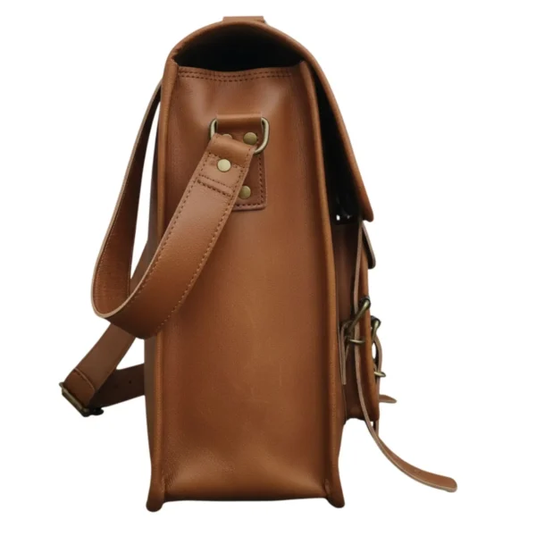 Leather Messenger Bag - SAINT STAG