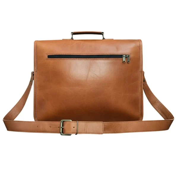 Leather Messenger Bag - SAINT STAG