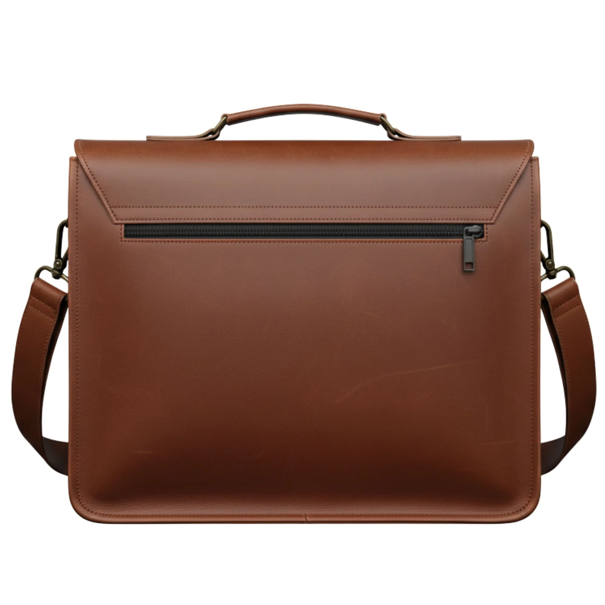 Leather Messenger Bag - SAINT STAG