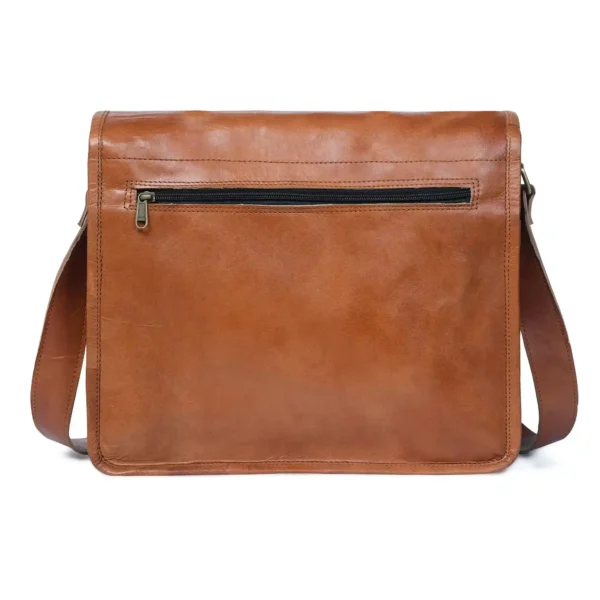 Leather Messenger Bag - SAINT STAG