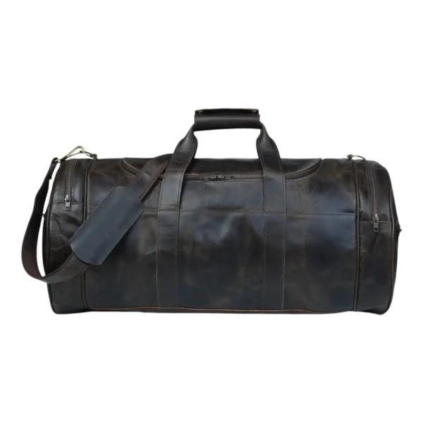 Leather Duffle Bag - SAINT STAG