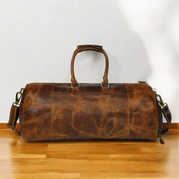Leather Duffle Bag - SAINT STAG