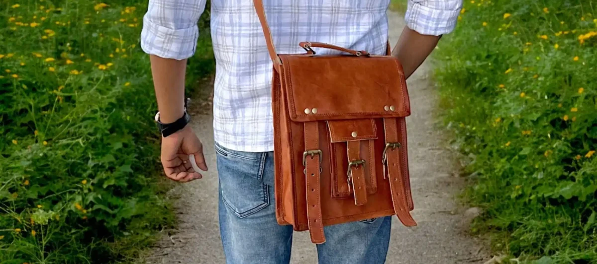 Leather Sling Bag - SAINT STAG