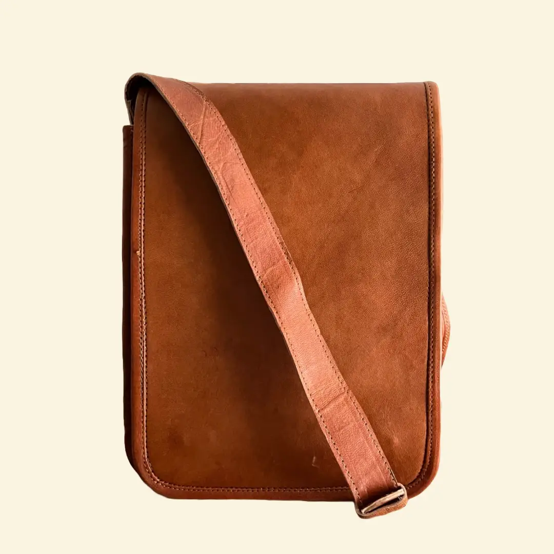 Side Flap Bag (Brown) 9x12