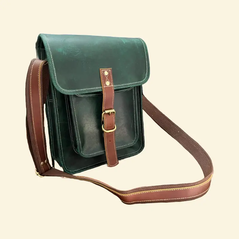 Green Side Bag 12x9