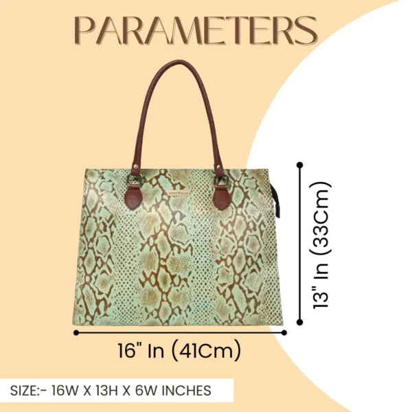 Leather Tote Bag - SAINT STAG