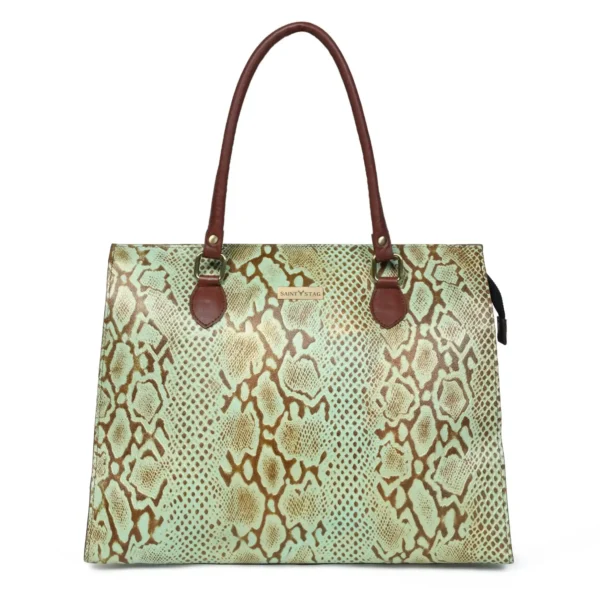 Leather Tote Bag - SAINT STAG