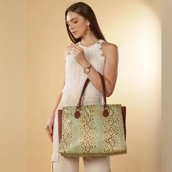 Leather Tote Bag - SAINT STAG