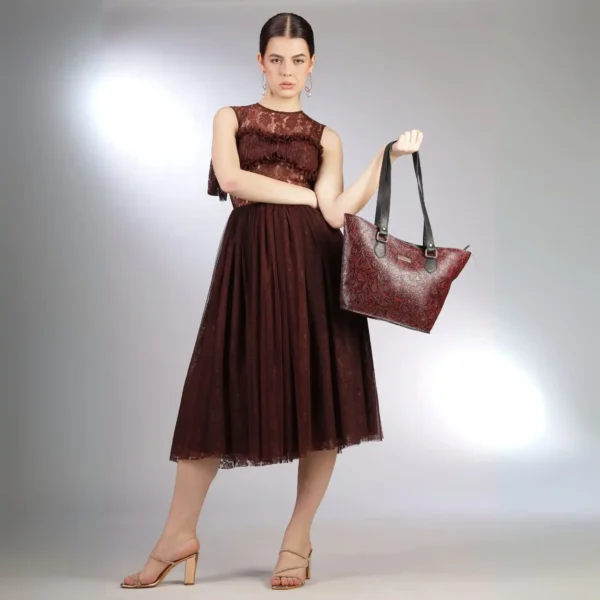 Leather Tote Bag - SAINT STAG