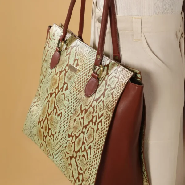 Leather Tote Bag - SAINT STAG