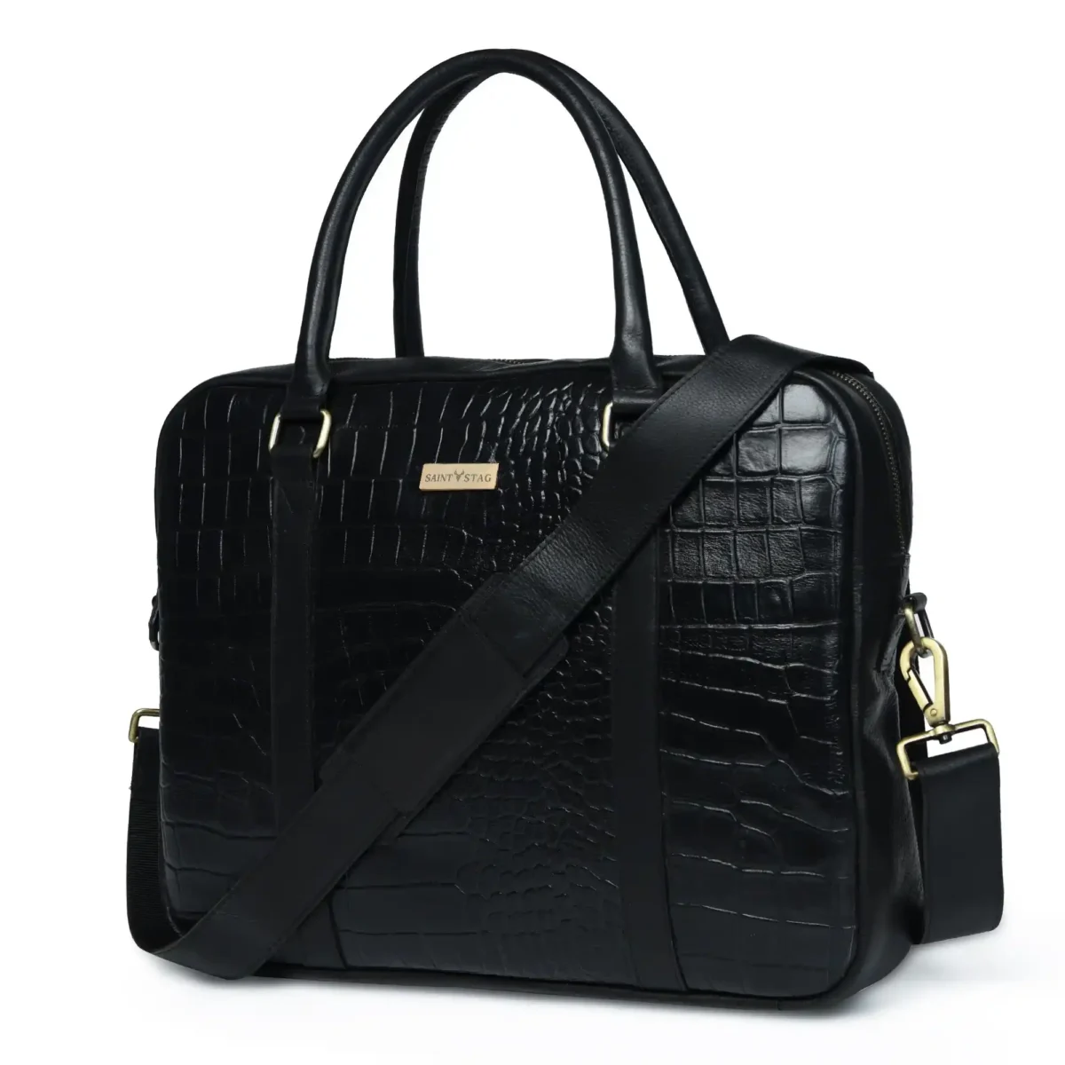 Leather Messenger Bag - SAINT STAG
