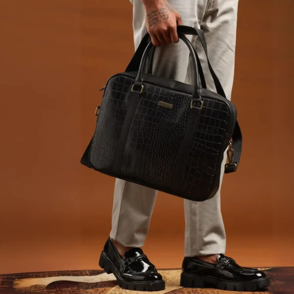 Leather Messenger Bag - SAINT STAG