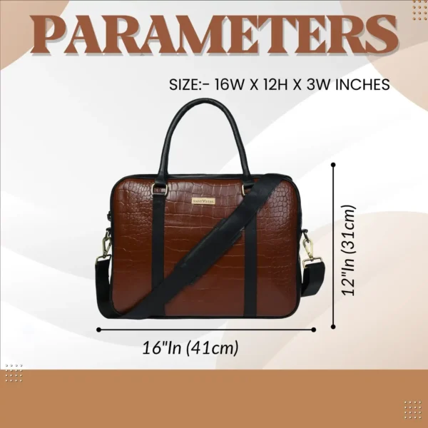 Leather Messenger Bag - SAINT STAG