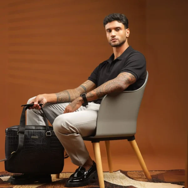 Leather Messenger Bag - SAINT STAG